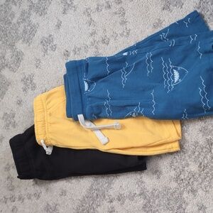 Kids Blue and Yellow Shorts Set